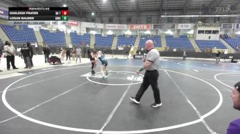 123 lbs 3rd Place - Harleigh Prater, No Team vs Logan Balmer, Arvada West