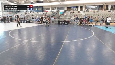 157 lbs Cons. Sub-semis - Carlo Contino, Silvaback vs Isaac Balden, Gold Rush Wrestling