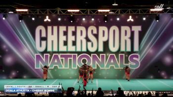 Ocala Athletix - Cherry Bombs [2026 L1 Youth - D2 - Small - B Day 2] 2026 CHEERSPORT National All Star Cheerleading Championship