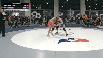 170 lbs Cons. Sub-semis - Harlie Velarde, Tiger Tough Wrestling vs Ari Jacobson, Wrestling Rhinos Wrestling Club