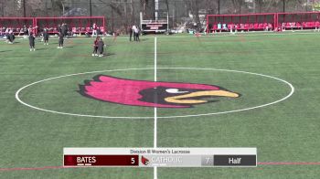 Replay: Bates College vs Catholic | Feb 22 @ 12 PM