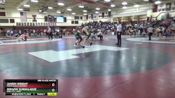 JV-42 lbs 3rd Place Match - Serafim Surguladze, Iowa City, West vs Jaheim Wright, Cedar Rapids Kennedy