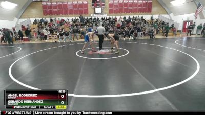 132 2B Quarterfinal - Gerardo Hernandez, Tonasket vs Angel Rodriguez, Manson