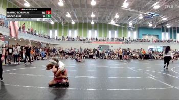 132 lbs Round 4 (6 Team) - Rocco Ruiz, Gladiator Alliance vs Matteo Gonzalez, Florida Young Guns