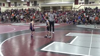SPW-10 lbs Quarterfinal - Mason Begalske, THWC vs Maverick Oakes, OYSA