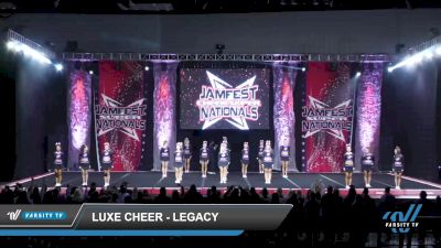 Luxe Cheer - Legacy [2022 L4 Senior Coed - D2 - Small - B Day 2] 2022 JAMfest Cheer Super Nationals
