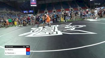 285 lbs Cons 32 #2 - Matthew Medina, Illinois vs Bentley Fleshman, Virginia