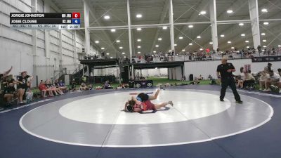 130 lbs Jorgie Johnston, Missouri vs Josie Clouse, Kansas