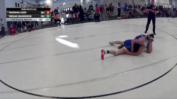 135 lbs 7th Place Match - Mariana Leon, Northwest High School vs Megan Magnuson, Wayne Wrestling Club