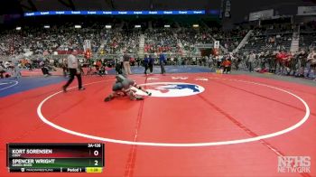 3A-126 lbs Quarterfinal - Spencer Wright, Green River vs Kort Sorensen, Cody