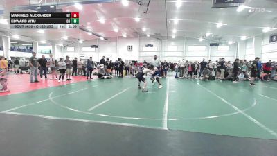 C-126 lbs Round Of 16 - Maximus Alexander, NY vs Edward Vitu, OH