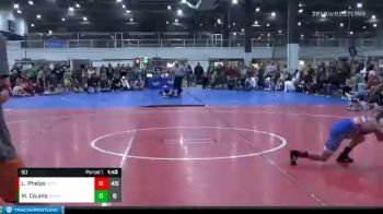 90 lbs Round 4 (6 Team) - Lucas Phelps, ICON WRESTLING CLUB vs Mason Counts, BLACKHAWK WC