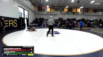 175 lbs Champ. Round 2 - Mason Sauls, Chaparral vs Alexander Pichette, Portola