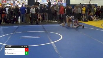 126 lbs Consolation - Muhammad Ansari, Stroudsburg vs Cadin Delaney, Dubois