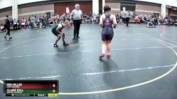 120/130 Round 1 - Iris Miller, Lady Reapers vs Claire Ball, DeHart Academy