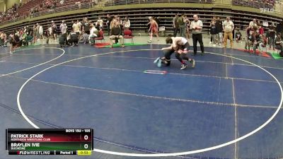 105 lbs Cons. Round 5 - Braylen Ivie, Duchesne vs Patrick Stark, Northside Wrestling Club