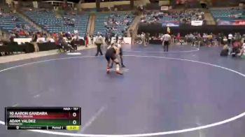 157 lbs Cons. Round 2 - 10 Aaron Gandara, Southern Oregon vs Adam Valdez, Vanguard