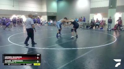 285 lbs Round 3 (6 Team) - Jayden Shannon, Bandits Wrestling vs Daniel Karmanov, Raw (Raleigh)