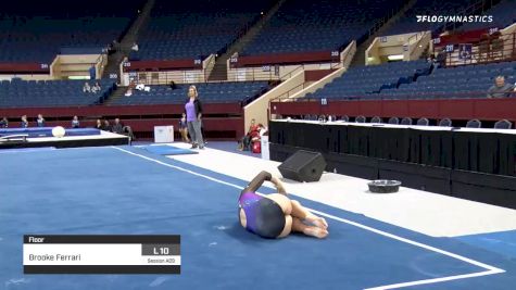 Brooke Ferrari - Floor - 2020 Metroplex Challenge