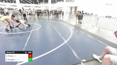 70 lbs Round Of 16 - Alexander Young, Vento Aureo WC vs Brandon Drucker, Golden Coast Grappling