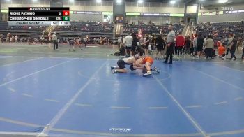 133 lbs Champ. Round 3 - Richie Patanjo, Georgetown (KY) vs Christopher Dinsdale, Southeastern