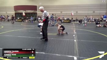 70 lbs Quarterfinal - Andrew Taussig, Greater Heights vs Forrest Rose, Best Trained