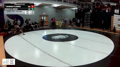 170 lbs. Champ. Round 1 - Siobhan Flanner, Shawnee Mission South vs Makayla White, Little Rock Central