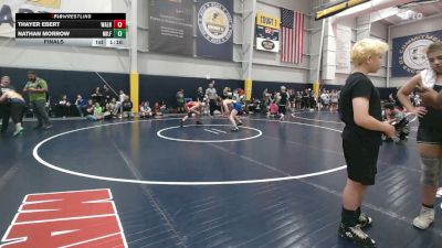 150 lbs Final - Thayer Ebert, Walnutport vs Nathan Morrow, Milford