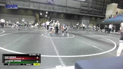 55 lbs Round 5 - Leander Zimmer, WTC vs Sam Grossi, South Central Punishers