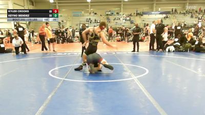 170 lbs Consi Of 4 - Kyler Crooks, OH vs Keyno Mendez, OH