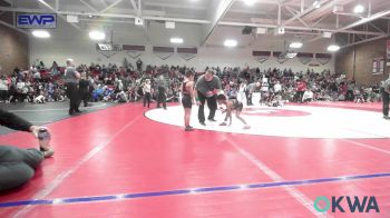 52 lbs Round Of 16 - Finn Morse, Sallisaw Takedown Club vs Kevin Harris, HURRICANE WRESTLING ACADEMY