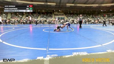 70 lbs Consi Of 16 #1 - Jack Gorman, SJO vs Nash Kauffman, Moen Wrestling Academy