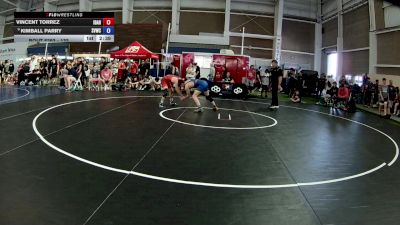 132 lbs Cons. Round 2 - Vincent Torrez, Idaho vs Kimball Parry, Star Valley Wrestling Club