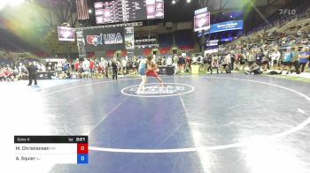 182 lbs Cons 4 - Marco Christiansen, Minnesota vs Aidan Squier, New Jersey