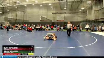 90 lbs Round 4 (6 Team) - Evan Erpenbach, Iowa Blue vs Ethan Reynolds, Montana Silver