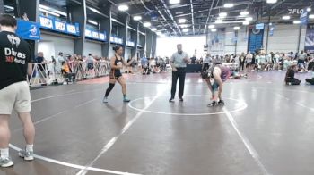 165 lbs Rr Rnd 2 - Leila Hernandez, Diesel Wrestling Academy Orange vs Mathiel Mendoza, MF Angels