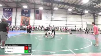 90 lbs Rr Rnd 3 - Mack Santoro, Grit Alliance vs Evan Owens, Charles Morris