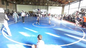 105 lbs Rr Rnd 5 - Cheyenne Owens, Warner Eagles Youth Wrestling vs Genesis Hernandez, Honey Badgers Wrestling Club