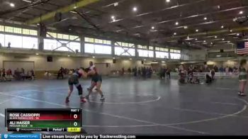 164 lbs Round 3 (4 Team) - Rose Cassioppi, Black Mambas Red vs Ali Haiser, Missouri Blue