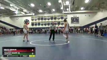 165 lbs Cons. Round 4 - Bruce Beskur, Walsh Jesuit vs Timothy Knapp Jr., Lake Catholic