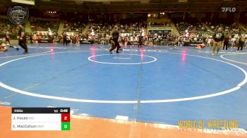 110 lbs Consi Of 8 #2 - Jeremiah Hayes, Red Cobra Westling Academy vs Evan MacCallum, MWC Wrestling Academy