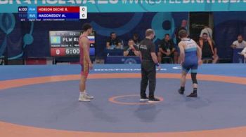 57 kg 1/8 Final - Raiden Hobson Decherong, Palau vs Magomed Magomedov, Russia