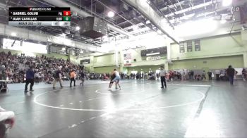 157 lbs Cons. Round 2 - Gabriel Golub, Palisades vs Juan Casillas, BELMONT