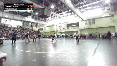 157 lbs Cons. Round 2 - Gabriel Golub, Palisades vs Juan Casillas, BELMONT