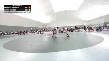 141 lbs Cons. Round 1 - Bryan Chavero, Indianapolis vs Leonidas Zoganas, Muskingum