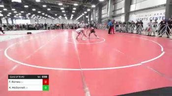 170 lbs Consi Of 16 #2 - Frank Romeo, NJ vs Khale McDonnell, CA
