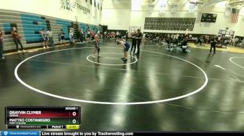 133-134 lbs Round 1 - Matteo Costanegro, Fort Collins vs Drayvin Clymer, Gering