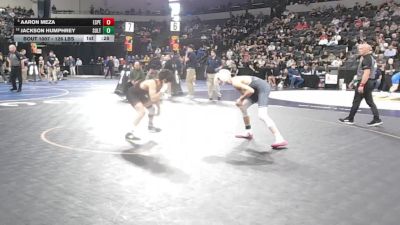 126 lbs Consi Of 8 #2 - Aaron Meza, Esperanza (SS) vs Jackson Humphrey, Sultana (SS)