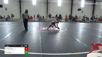 73 lbs Quarterfinal - Kaden Harding, Team Aggression vs Ray Long, Greg Gomez Trained