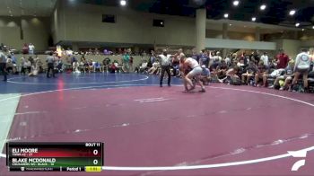 157 lbs Round 4 (6 Team) - Eli Moore, TNWA #2 vs Blake McDonald, Crusaders WC- Black